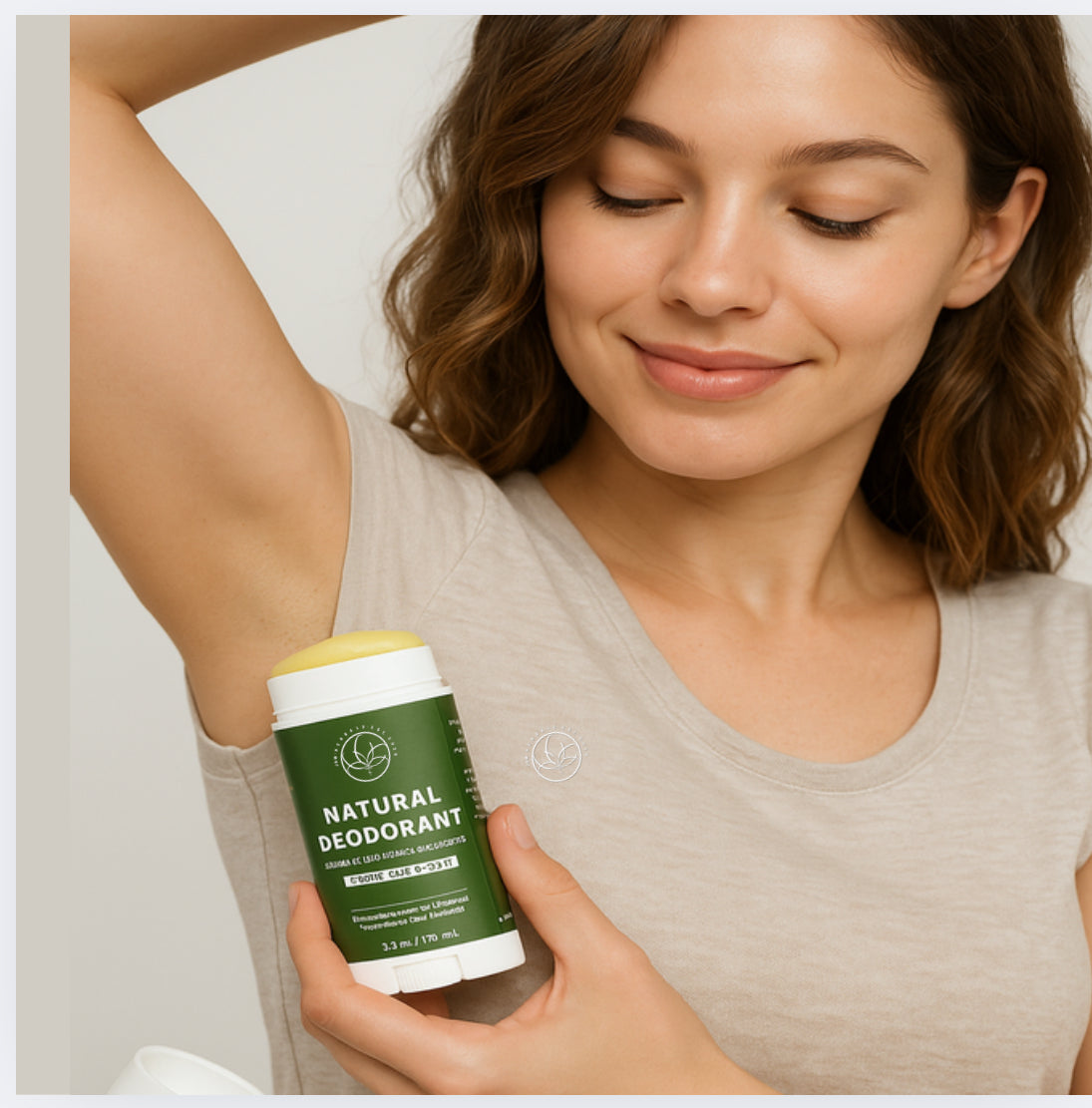 Natural Deodorant with magnesium and castor oil