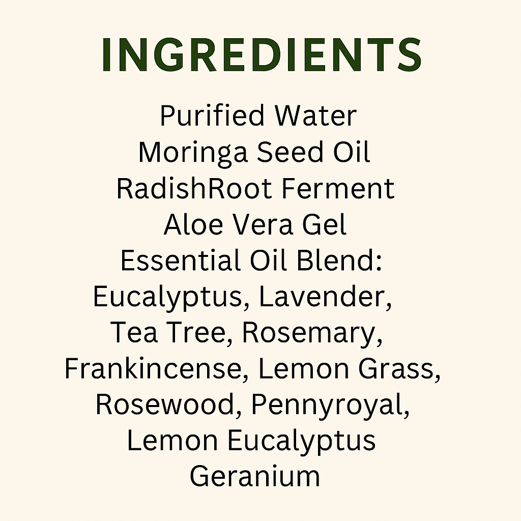 Herbal Bug Spray – DEET Free | Alcohol Free | Family Safe | Ticks | Mosquitos