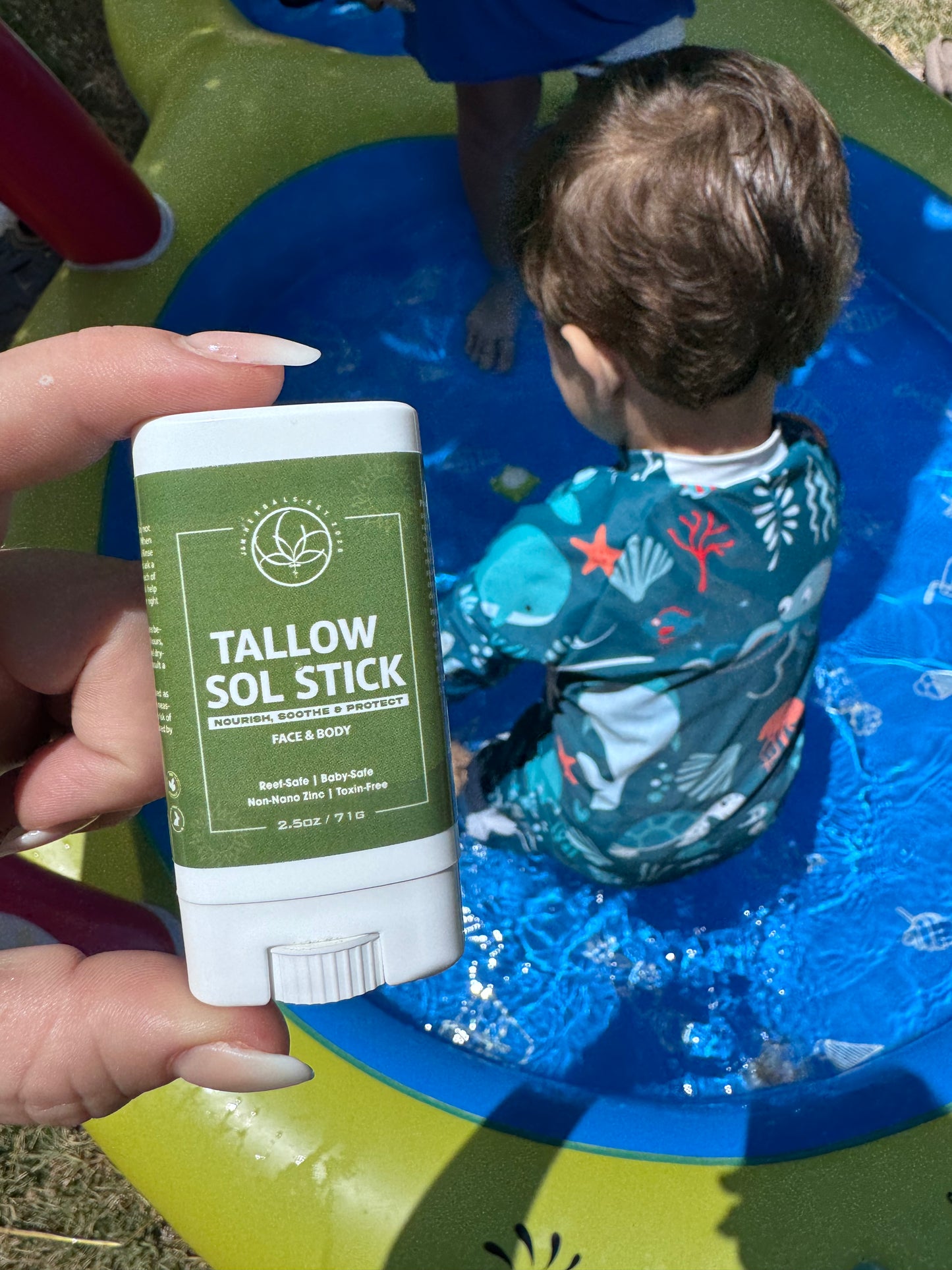 Tallow SOL Stick – Natural Mineral Sun Protection | Baby-Safe & Reef-Safe | Tallow Sun Stick