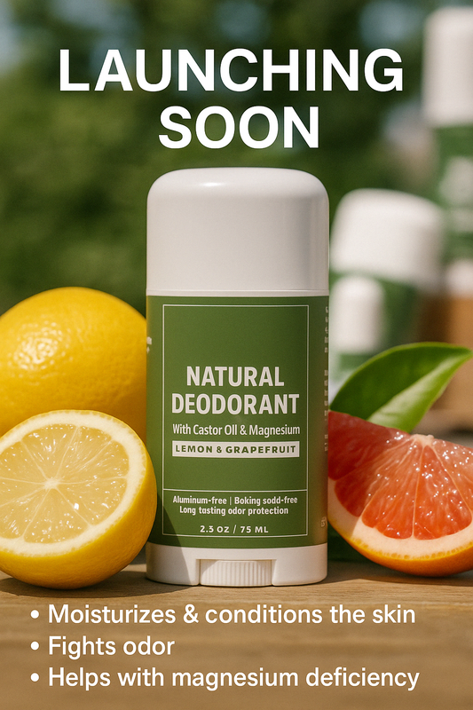 Natural Deodorant (Pre-launch)