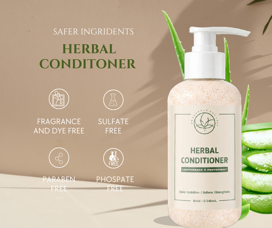 Herbal Conditioner – Deep Hydration | Aloe Vera|Lemongrass & Peppermint