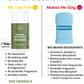 Natural Deodorant with magnesium and castor oil