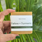 Beef Tallow Turmeric & Manuka Honey Soap Bar– Skin Brightening Restores Nourishes