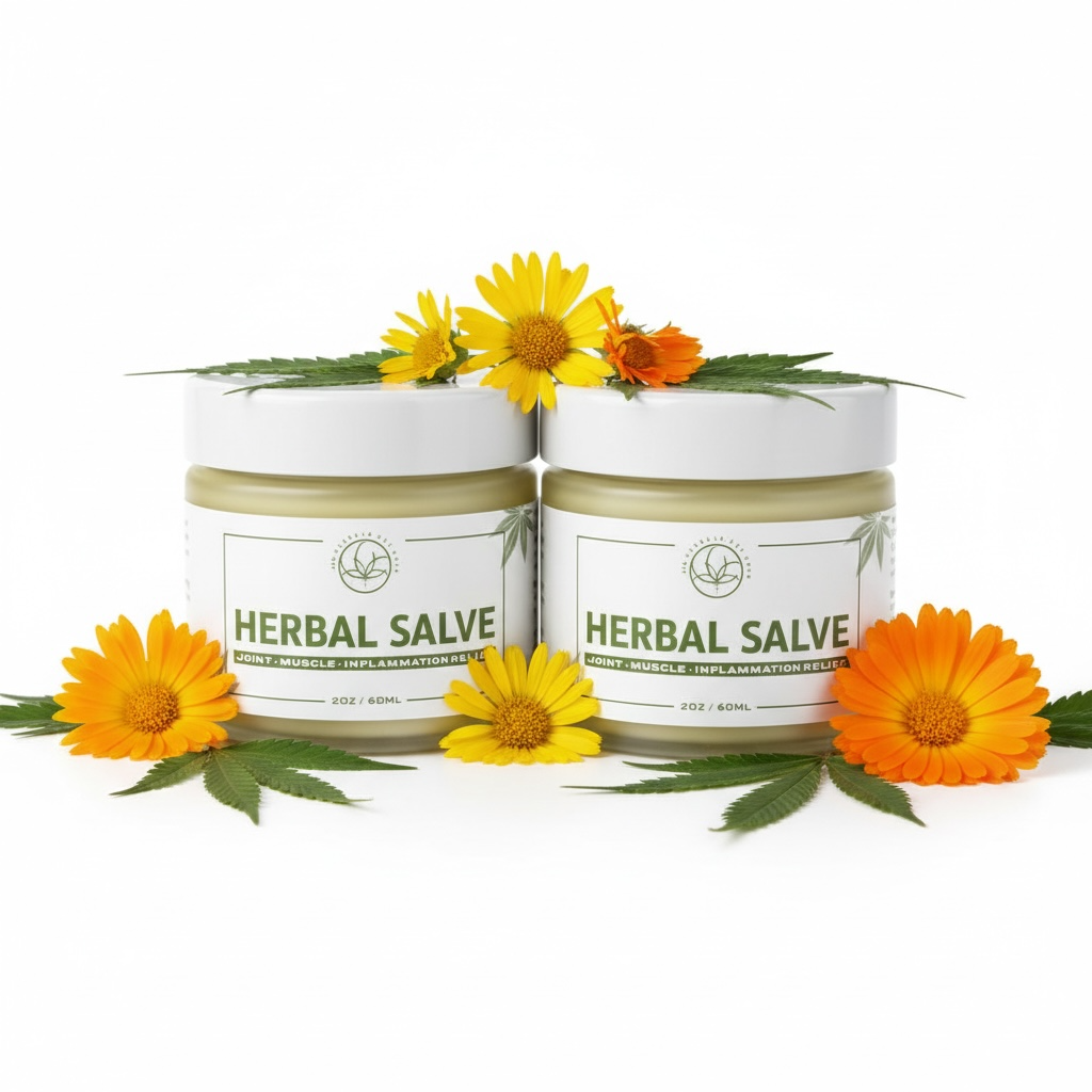 Herbal Salve — New Look + Upgraded Formula - Joint & Muscle Salve