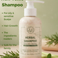 HERBAL SHAMPOO | Hemp Seed + Rosmary | Lightweight Clarifying Formula | upgraded 10oz bottle