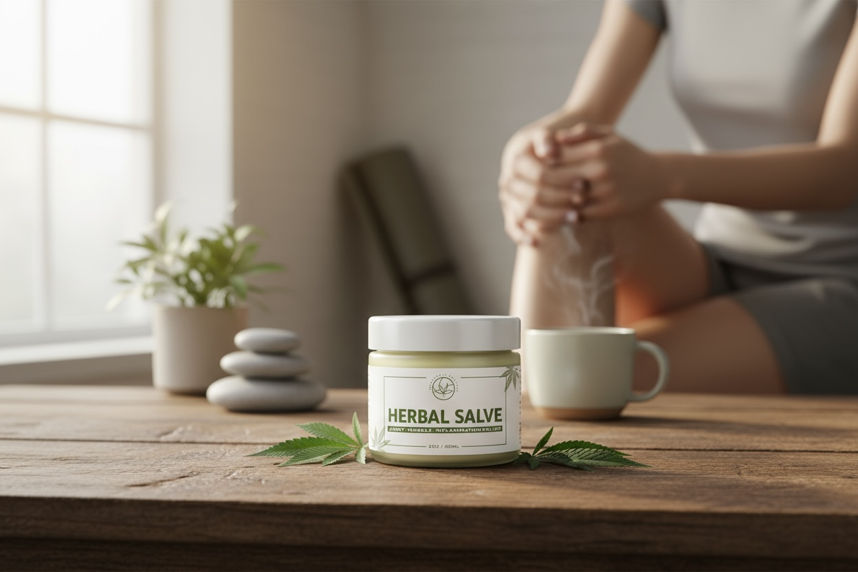 Herbal Salve — New Look + Upgraded Formula - Joint & Muscle Salve