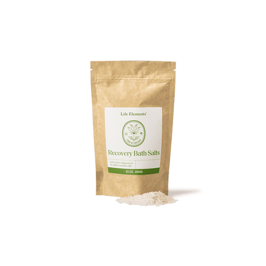 Magnesium and CBD Recovery Bath Salts